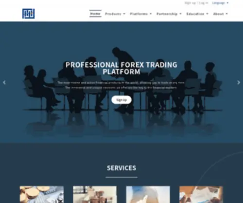 Owmtrade.com(Professional FOREX Trading Platform) Screenshot