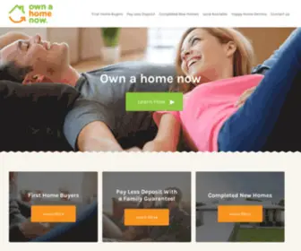 Ownahomenow.com.au(Own a home now) Screenshot