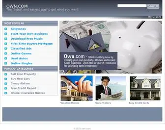 OWN.com(Own property) Screenshot