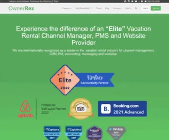 Ownerreservations.com(Vacation rental software for property managers) Screenshot