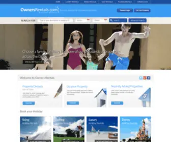 Ownersrentals.com(Holiday Rentals by Owner in Florida Villas) Screenshot