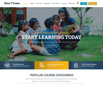 Ownetutor.lk(Own E Tutor) Screenshot