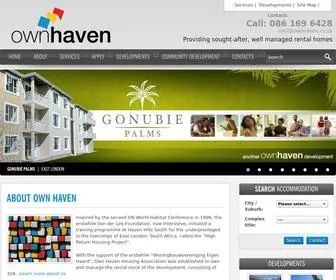 Ownhaven.co.za(Rental accommodation) Screenshot