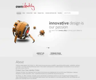 Ownidentity.com(Protect Your Own Identity Online) Screenshot