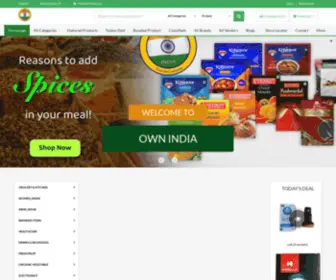 Ownindia.co.in(Admin Home) Screenshot