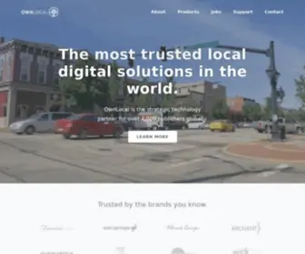 Ownlocal.com(Automated Digital Ad Platform For Local Media) Screenshot