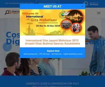 Ownlydigital.com(Digital marketing Company In India) Screenshot