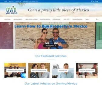 Ownmexico.org(Why are People Choosing Us) Screenshot