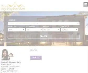 Ownorlandoproperty.com(Orlando Homes for Sale) Screenshot