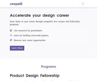 Ownpath.xyz(Learn new skills with industry experts) Screenshot