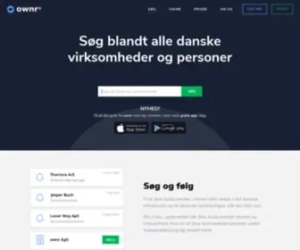 OWNR.dk(Ownr®) Screenshot