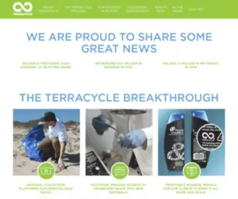 Ownterracycle.com(TerraCycle) Screenshot