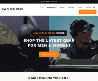 Ownthedash.com(One percent better everyday join now what) Screenshot