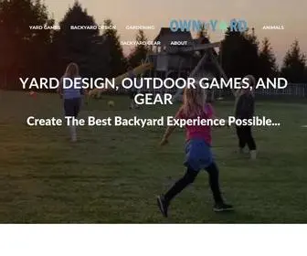 Owntheyard.com(Own The Yard) Screenshot