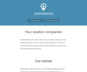 Owntracks.org(Your location companion) Screenshot