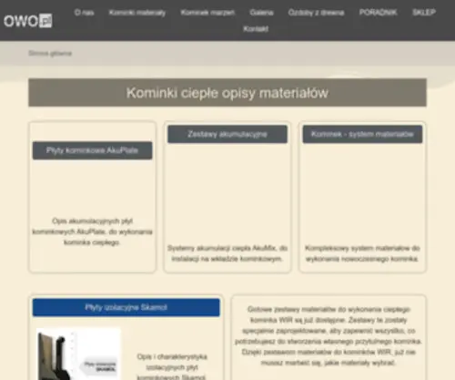 Owo.pl(Sklep internetowy) Screenshot