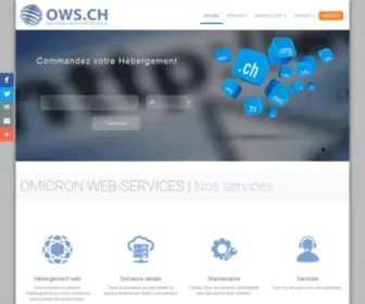 OWS.ch(Hébergement Internet) Screenshot