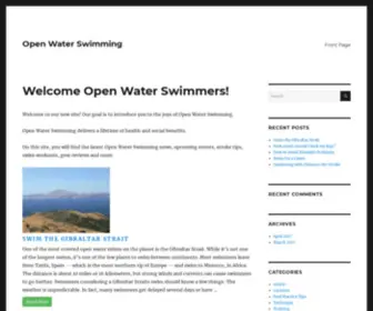 Owswimming.com(Open Water Swimming) Screenshot