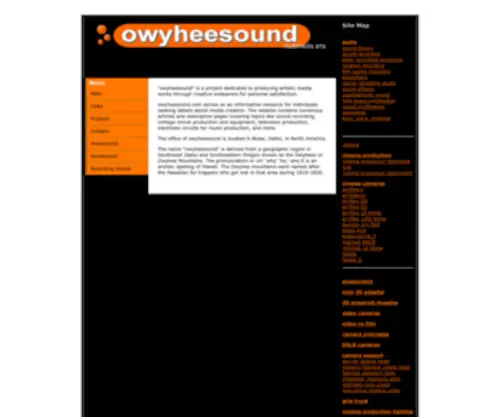 Owyheesound.com(Owyheesound) Screenshot