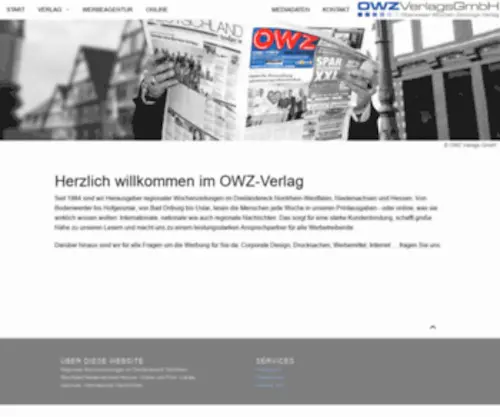 OWZ-Verlag.de(OWZ Verlags GmbH) Screenshot