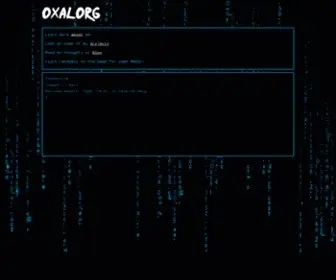 Oxal.org(Oxalo) Screenshot