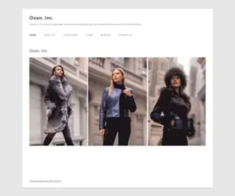 Oxaninc.com(Oxan, Inc) Screenshot