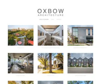 Oxbowarch.ca(Oxbow Architecture) Screenshot