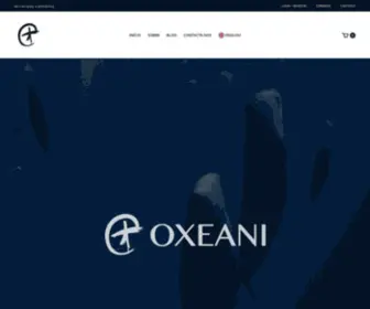 Oxeani.com(Sandals from the Ocean Eco) Screenshot