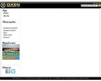 Oxenworkwear.com(Oxen Workwear) Screenshot