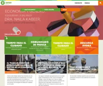 Oxfammexico.org(Page Redirection) Screenshot