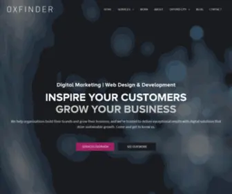 Oxfinder.co.uk(Lead generation and online visibility) Screenshot