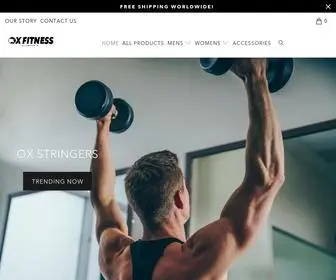 Oxfitness.co(Ox Fitness) Screenshot