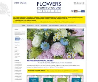 Oxford-Florists.co.uk(Oxford Florists) Screenshot