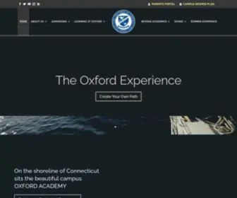 Oxfordacademy.net(Oxford Academy) Screenshot