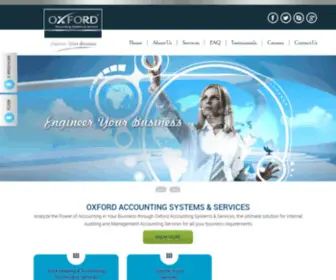 Oxfordaccounts.com(Oxford Accounting Systems & Services Accounting Systems & Services UAE) Screenshot