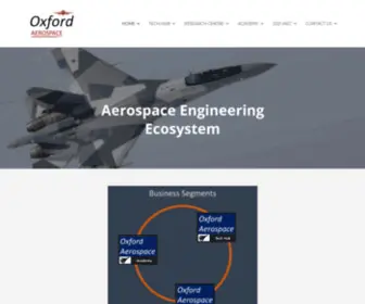 Oxfordaerospace.com(Aerospace Engineering Ecosystem) Screenshot