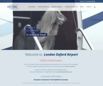 Oxfordairport.co.uk(OXFORD AIRPORT) Screenshot