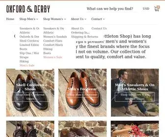 Oxfordandderby.com(Oxford and Derby) Screenshot