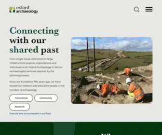 Oxfordarchaeology.com(Oxfordarchaeology) Screenshot