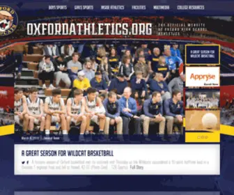 Oxfordathletics.org(Oxford Wildcat Athletics) Screenshot