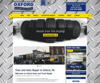 Oxfordautoandtruckrepair.com(Oxford Auto and Truck Repair) Screenshot
