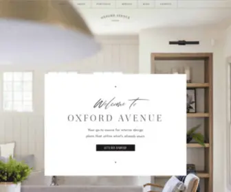 Oxfordavenue.co(Residential Interior Design) Screenshot