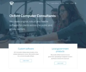 Oxfordcc.co.uk(Oxford Computer Consultants) Screenshot