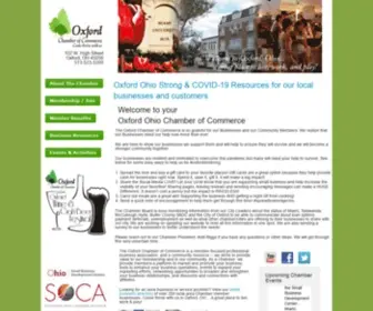 Oxfordchamber.org(Oxford Chamber of Commerce) Screenshot