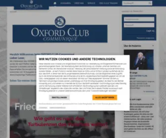 Oxfordclub.de(Oxford Club) Screenshot