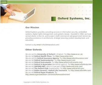 Oxford.com(Home) Screenshot