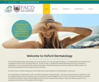 Oxforddermatology.com.au(Oxford Dermatology) Screenshot