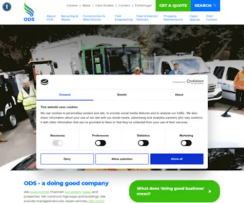 Oxforddirectservices.co.uk(Oxford Direct Services) Screenshot