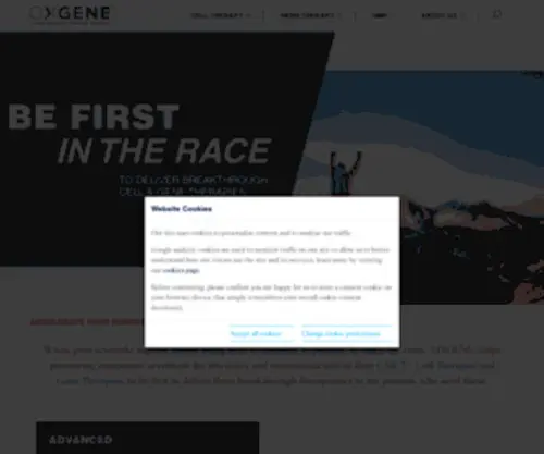 Oxfordgenetics.com(OXGENE) Screenshot