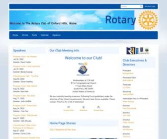 Oxfordhillsrotary.org(Oxfordhillsrotary) Screenshot